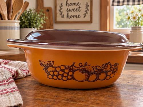 Vintage pyrex old orchard - vintage,