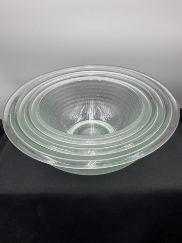 Vintage set pyrex - set, clear