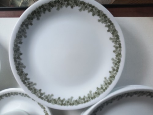 Lot corelle green crazy - pc,