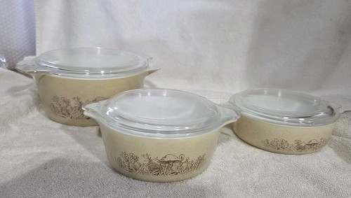 Vtg pyrex forest fancies - vtg,