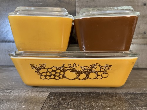 Vintage pyrex old - old, orchard