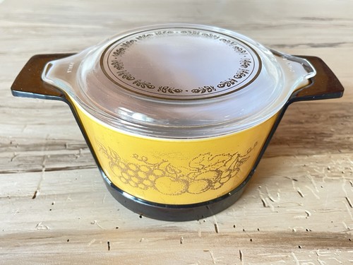 Vtg pyrex old orchard - vtg,